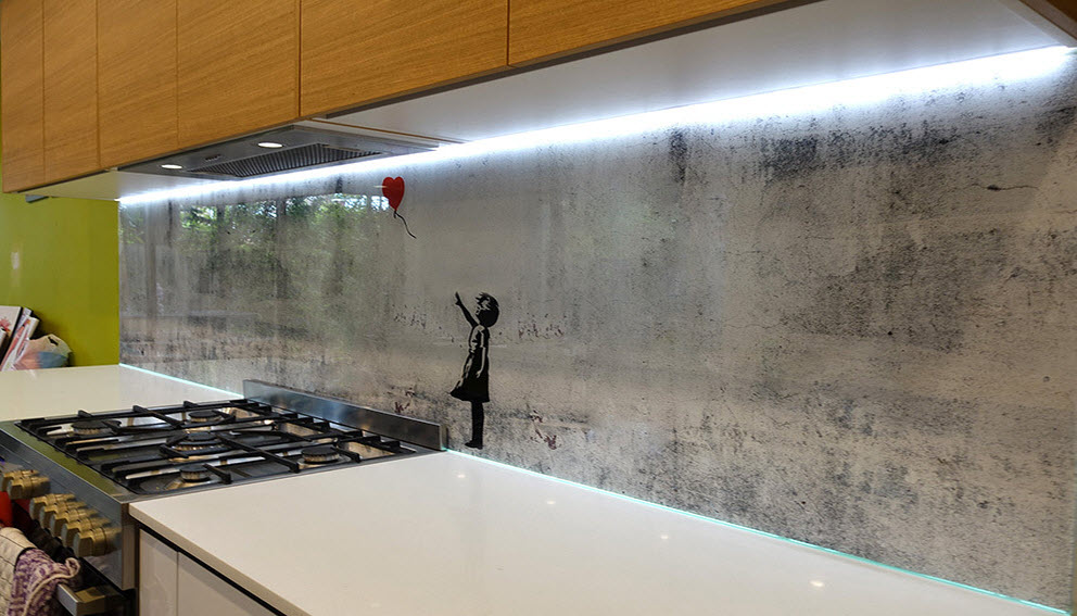 Kitchen Glass Splashbacks 13